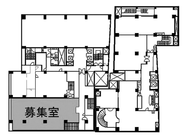 新虎ノ門実業会館 B1階 54.6㎡