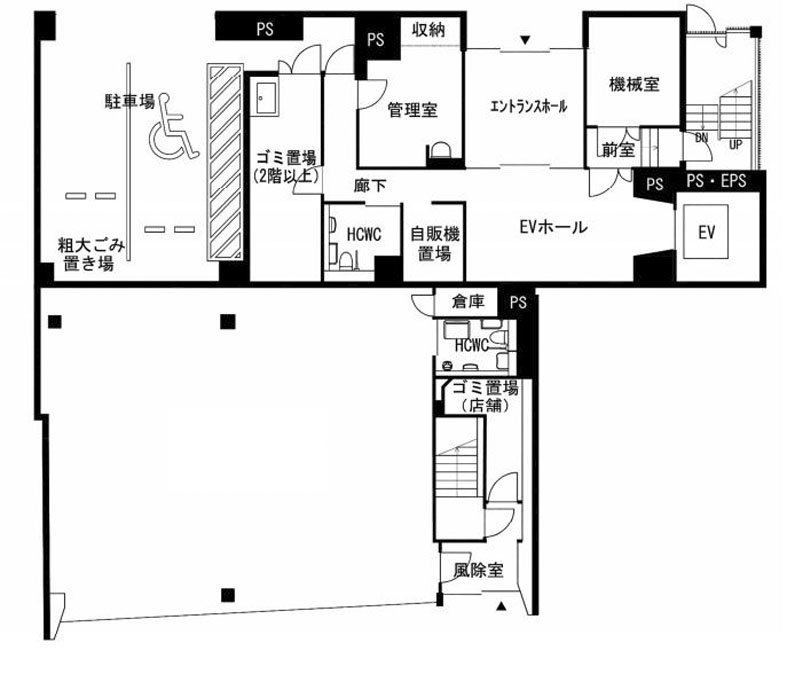 市ヶ谷科学技術イノベーションセンタービル 1階 134.64㎡