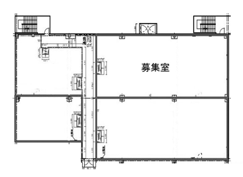 Ｊプロ町屋ビル 2A-3階 246.91㎡