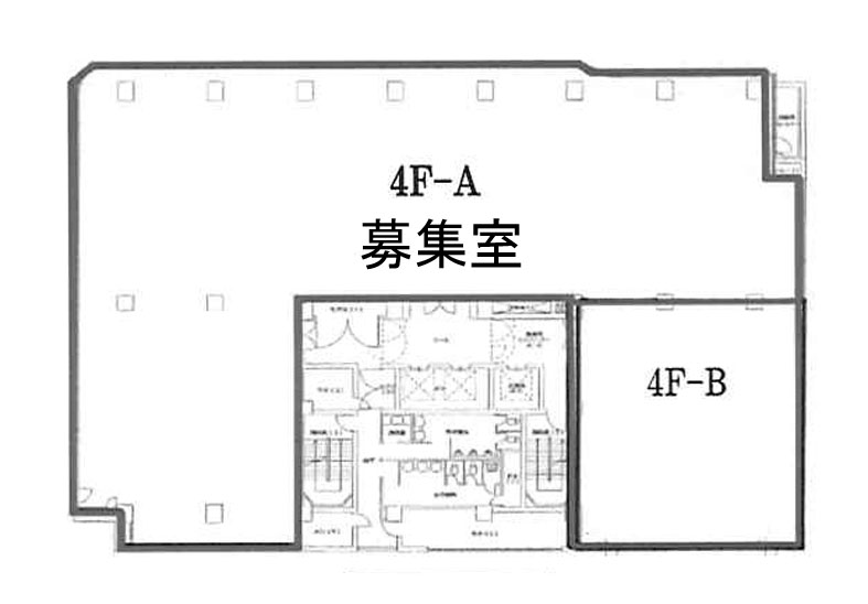 ＮＵ関内ビル 4A階 663.73㎡
