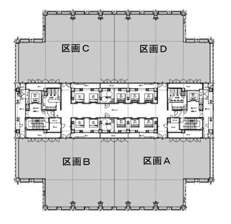 台場フロンティアビル 4C階 325.42㎡