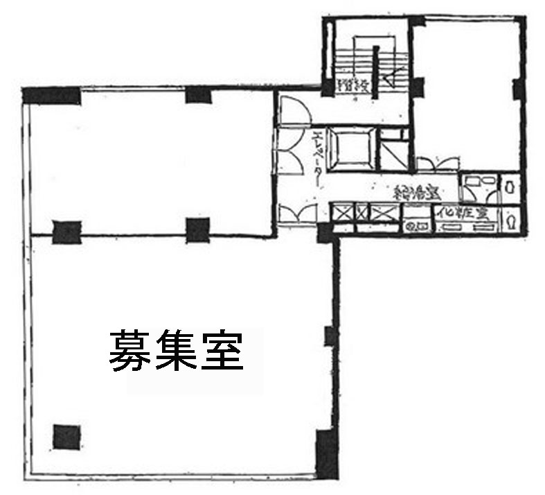 松慶ビル 602階 122.31㎡
