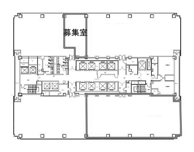 紀尾井町ビル 601A階 79.7㎡