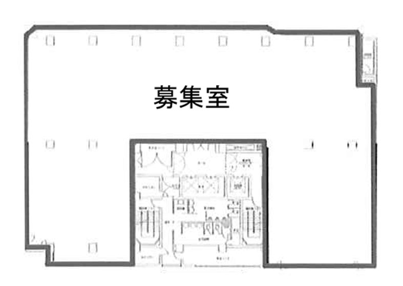 ＮＵ関内ビル 7階 831.54㎡