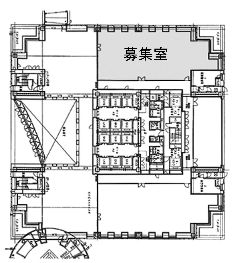 横浜ビジネスパーク（ＹＢＰ）　サウスタワー 1-C階 317.95㎡