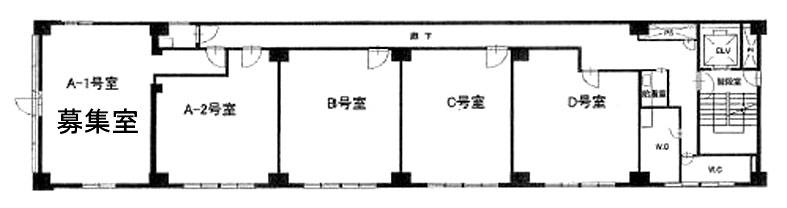 サンネット関内ビル 4A-1階 46.05㎡