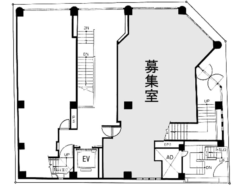 新宿モリエールビル 1階 115.8㎡