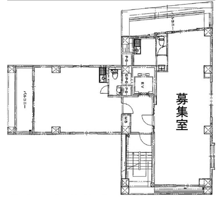 サンデンビル  8A階 60.33㎡