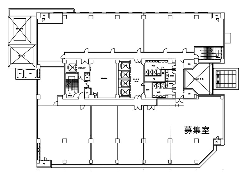 ＪＲＥ芝二丁目大門ビル 2階 61.4㎡