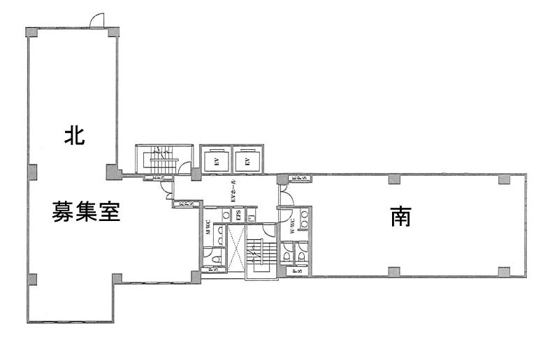 銀座ウイングビル 北9階 44.56㎡