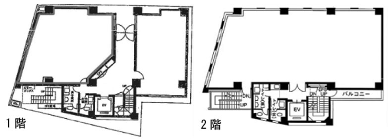 赤坂見附ＫＩＴＡＹＡＭＡビル 1~2階 67.56㎡