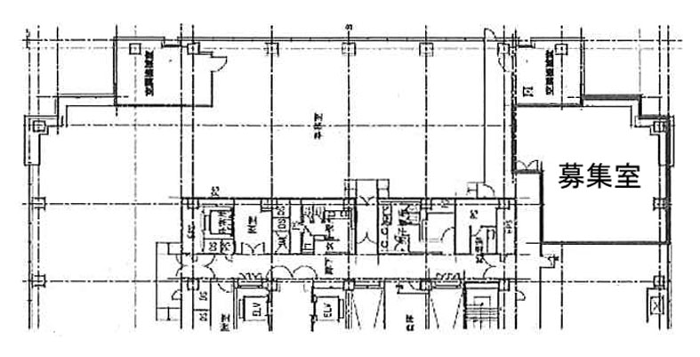 三菱重工横浜ビル 4階 132.76㎡