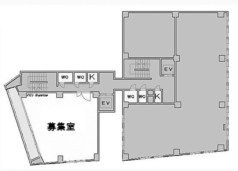 ほうらいやビル 新館602階 33㎡