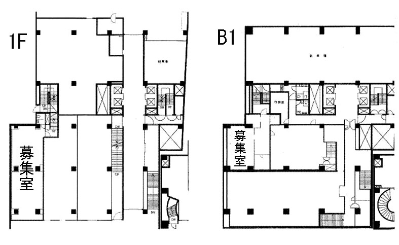 新虎ノ門実業会館 B1~1階 55.06㎡