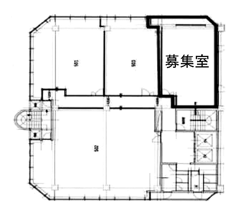 ＫＥＣ銀座ビル 504階 20.86㎡