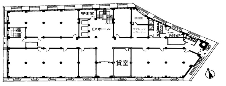 日証館 1階 14.07㎡