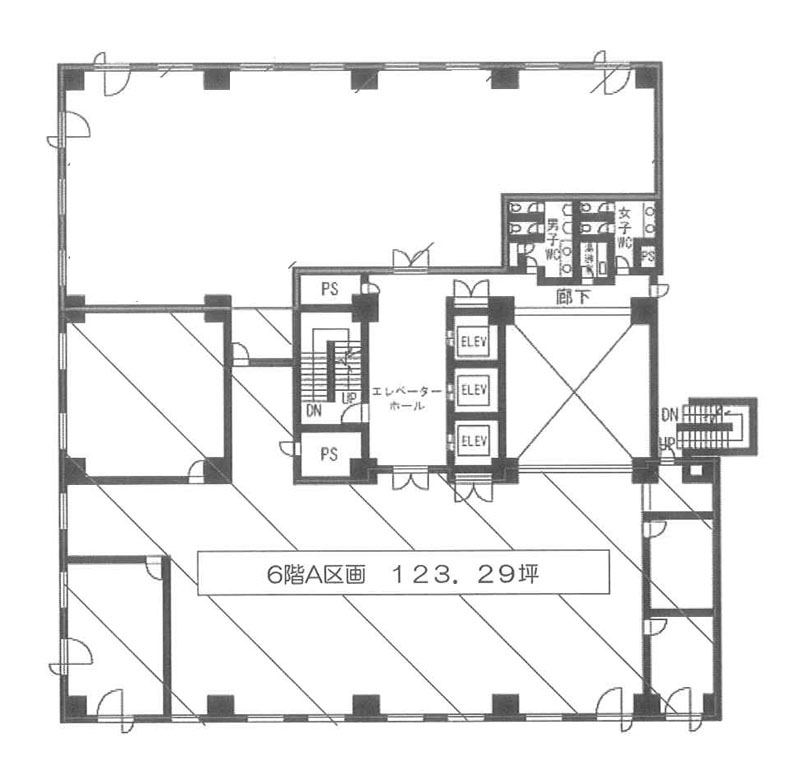ランディック新橋ビル 6A階 407.57㎡
