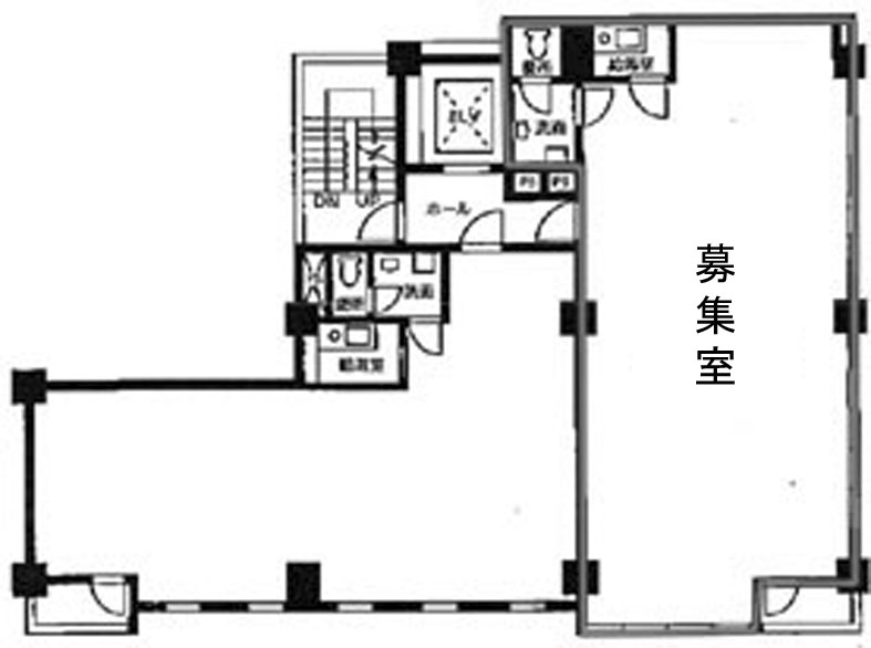 絹川ビル 2A階 24.97㎡