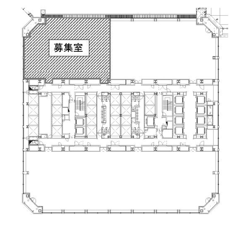 晴海トリトンスクエアオフィスタワーＸ棟 4階 118.46㎡