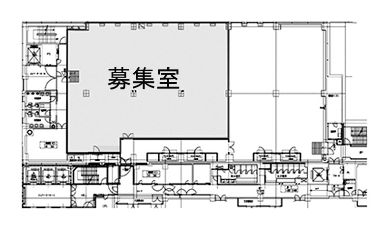 東京ダイヤビル２号館 805A階 498.05㎡