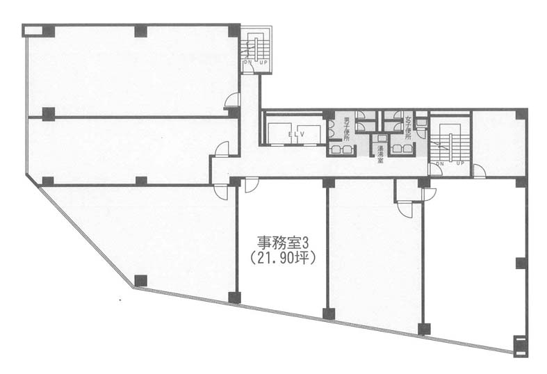 銀座昭和通りビル 9階 21.9㎡