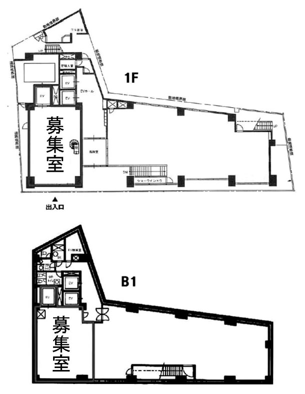 相模屋本社ビル B1+1階 47.86㎡