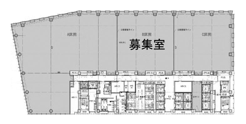 歌舞伎座タワー 17B階 396.69㎡