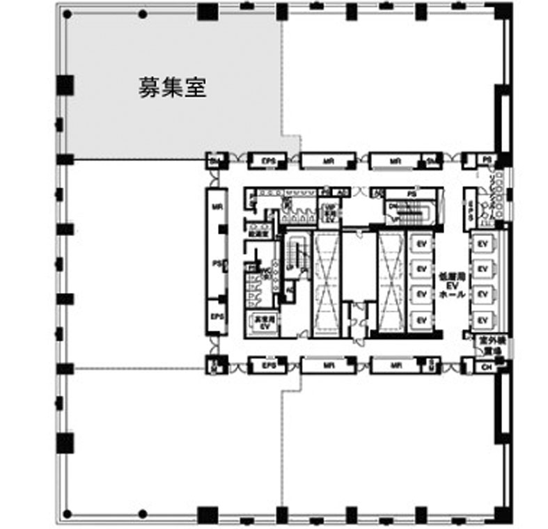 オリナスタワー 9階 367.01㎡