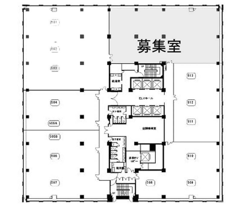 新日石ビルヂング 514~517階 392.13㎡