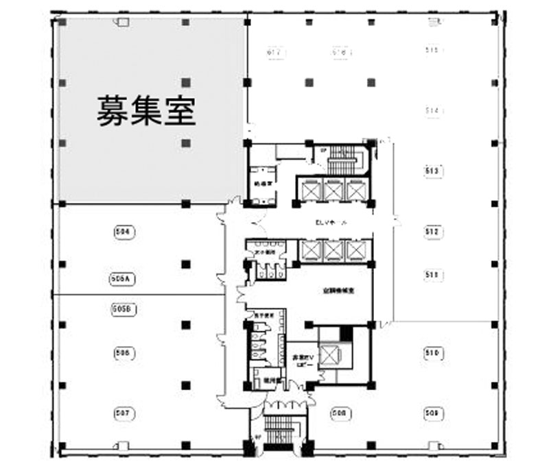 新日石ビルヂング 501~503階 434.88㎡