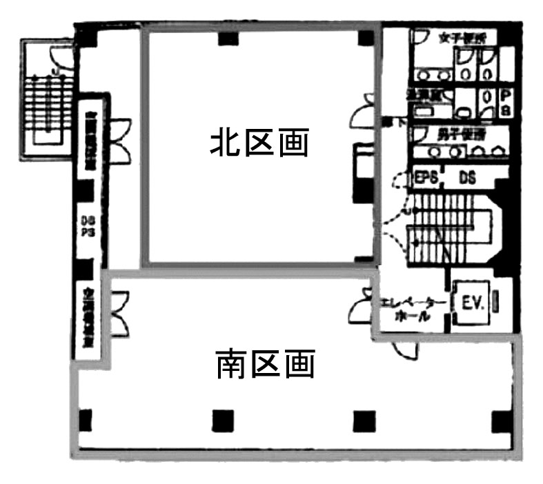 Ｊプロ千住ビル 5南階 105.12㎡