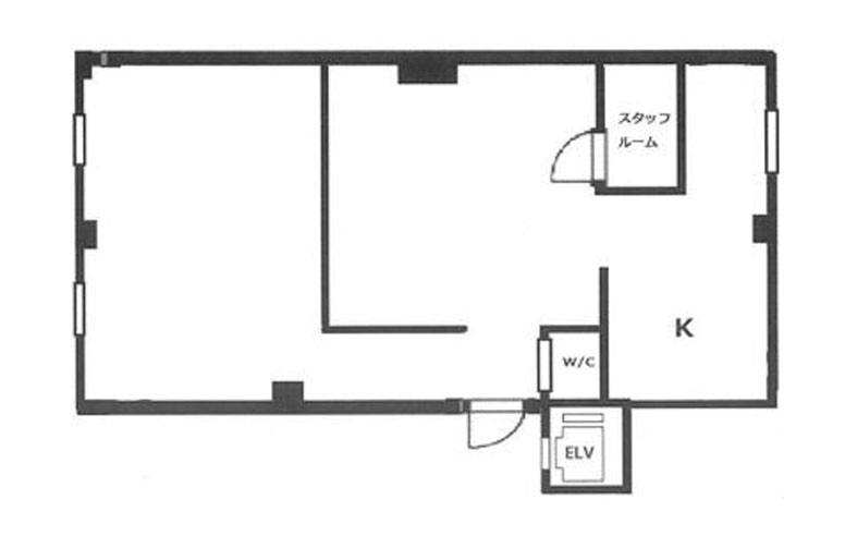 玉柳ビル（テシコ六番町ビル） 2階 125.62㎡