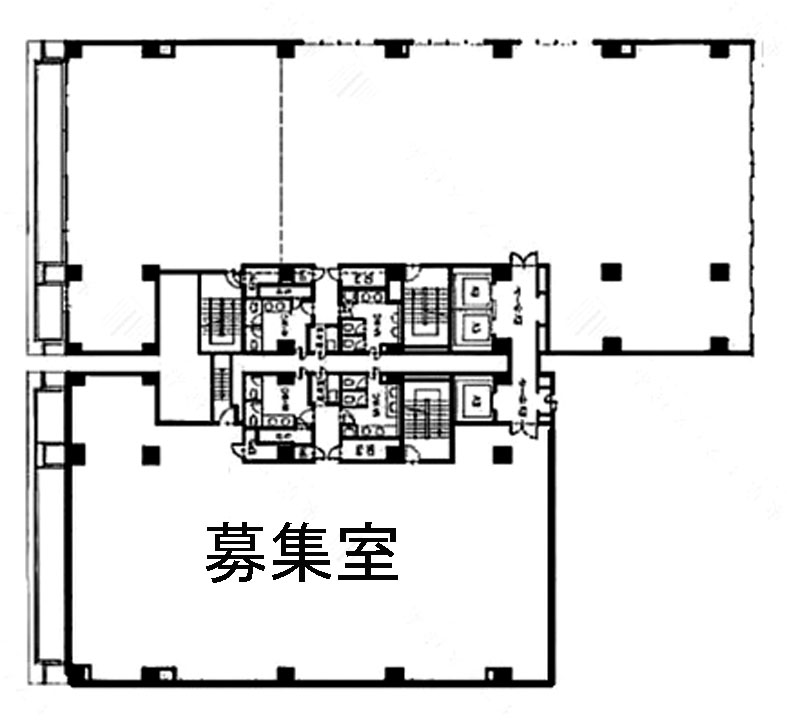 ＫＤＸ東茅場町三洋ビル 新館3階 127.05㎡