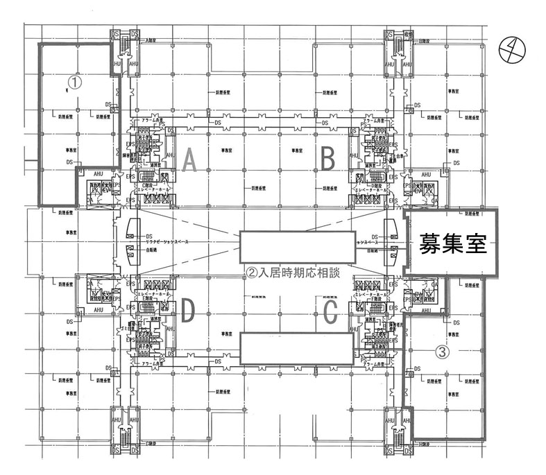 ＴＦＴビル（東京ファッションビル） 東6-2階 442.97㎡