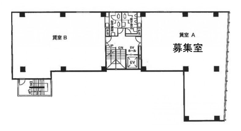 銀座松楠ビル 2A階 44㎡