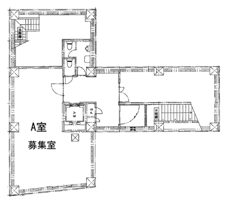 サンデンビル  B1A階 58.71㎡