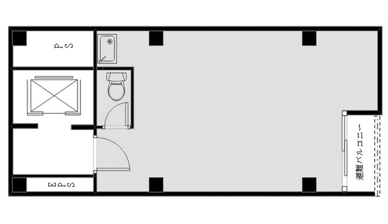 ル・グラシエルＢＬＤＧ．４８ 4階 33.59㎡
