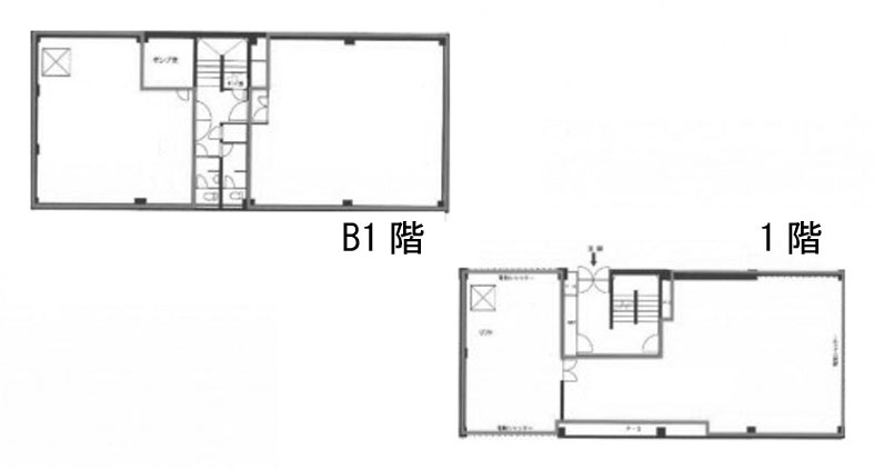 四国第２ビル B1~1階 109.25㎡