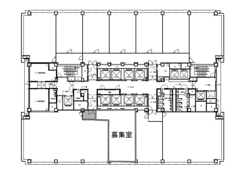 紀尾井町ビル 802A階 95.21㎡