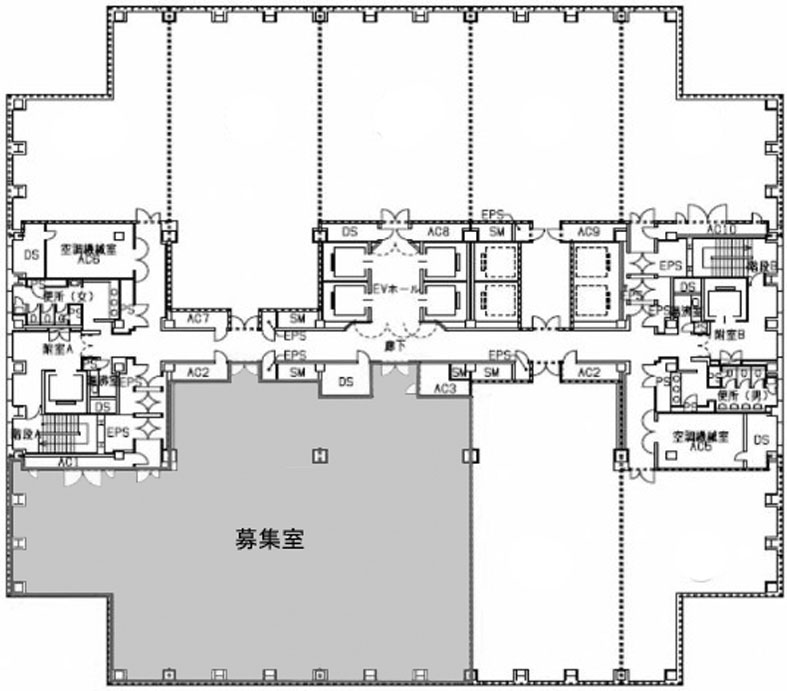 聖路加タワー 3406階 163.28㎡