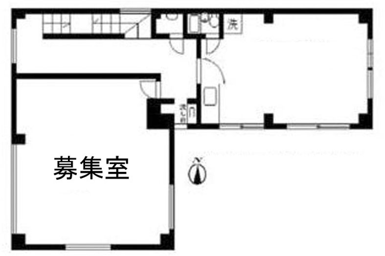 ピースビル 201階 46.28㎡