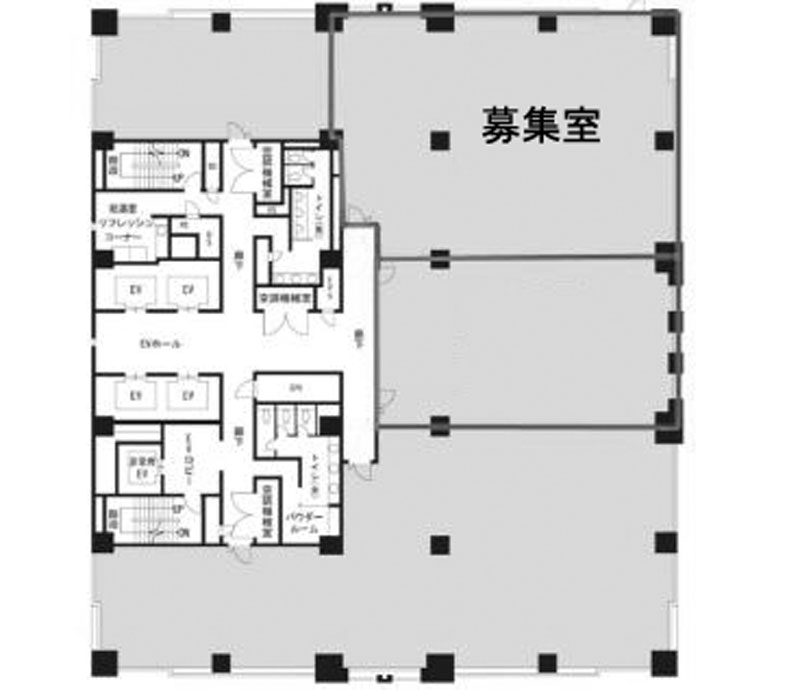 ＫＤＸ府中ビル 7B階 244.2㎡