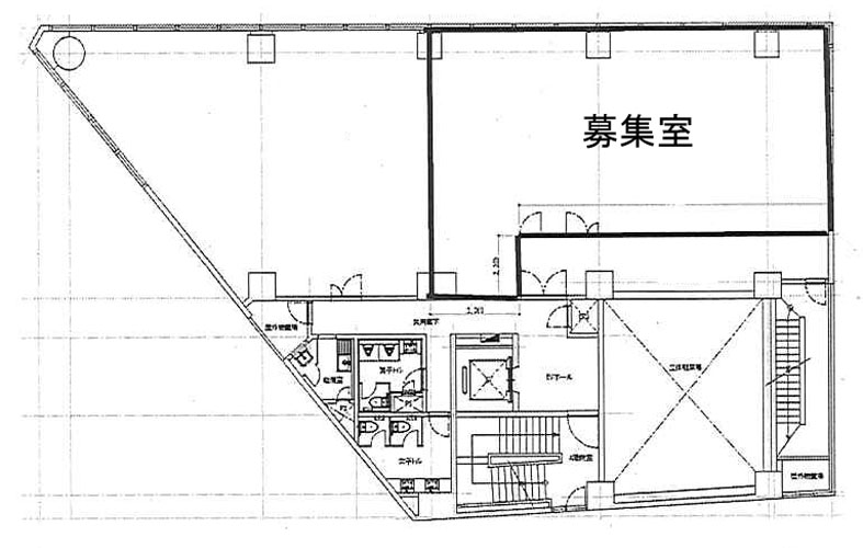 北千住Ｖビルディング 7BC階 122.91㎡