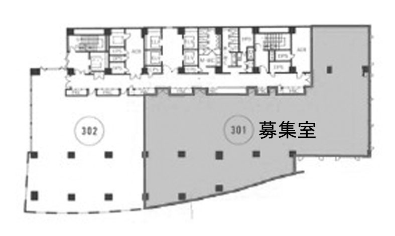 青葉六本木ビル 3階 641.49㎡