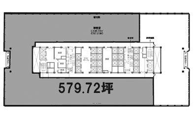 霞が関ビルディング 23階 579.72㎡