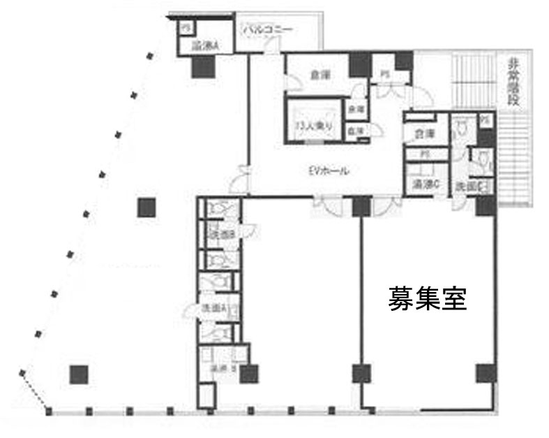 タクエー吉田ビル 9C階 58.15㎡