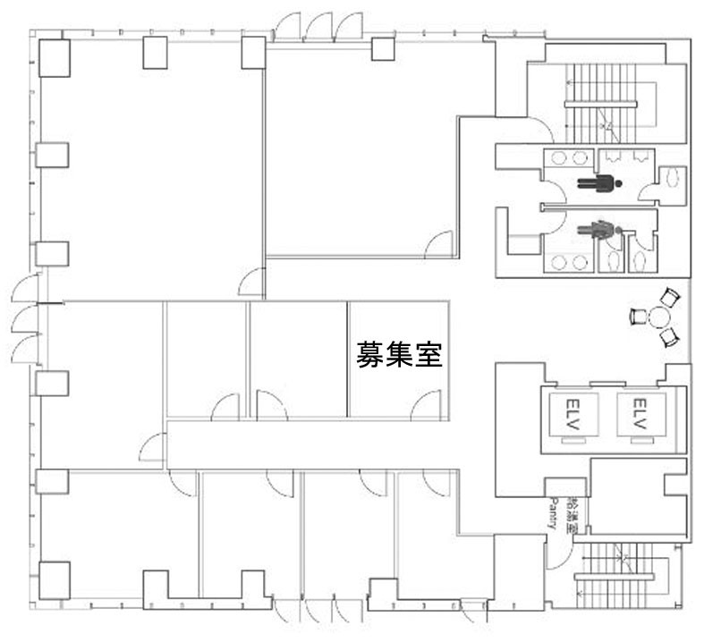 日総第２２ビル 4階 4.41㎡