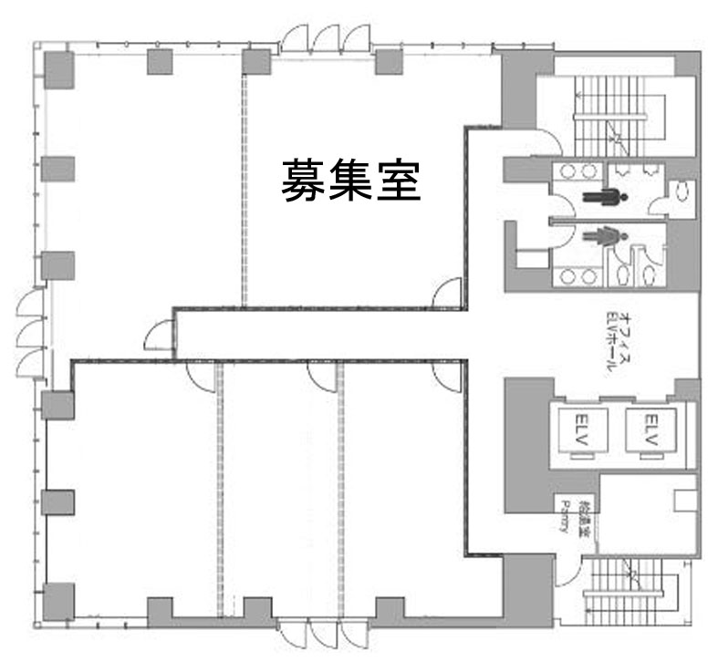 日総第２２ビル 6階 22.26㎡