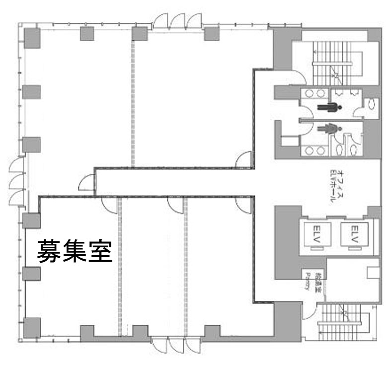 日総第２２ビル 6階 17.33㎡