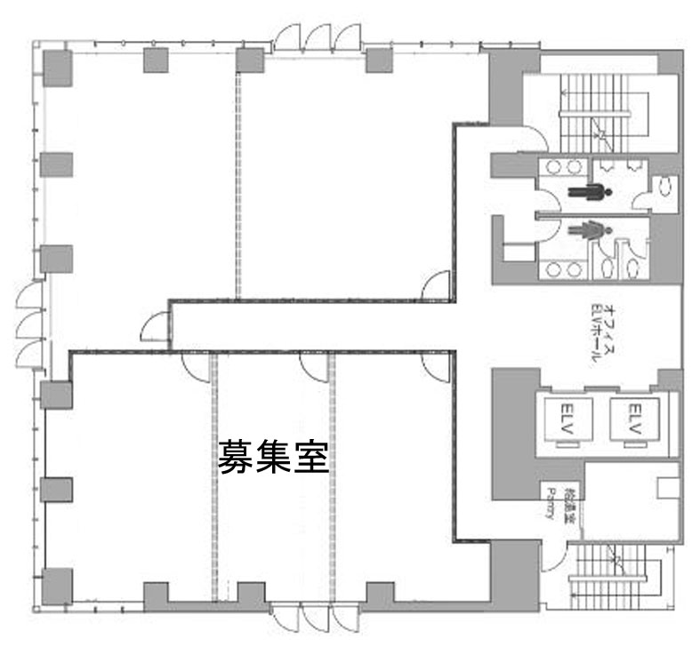 日総第２２ビル 6階 11.39㎡